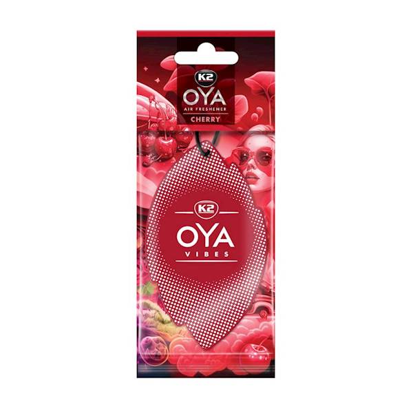 K2 OYA VIBES CHERRY zapach samochodowy zawieszka