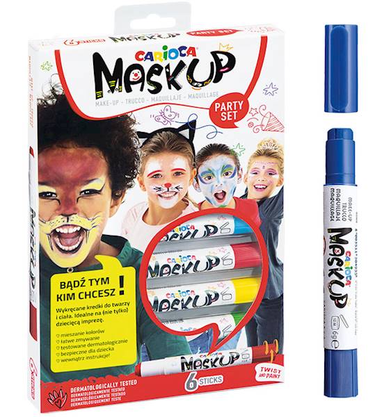 KREDKI DO TWARZY CARIOCA MASKUP 170-2508