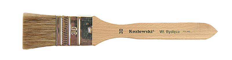 22 nr 2,5" szeroki płaski wł. bydlęce