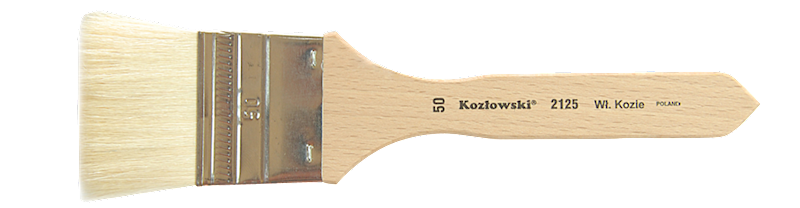 2125 nr 1/2" szeroki płaski wł.kozie