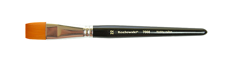 7008 nr 10 płaski gold nylon