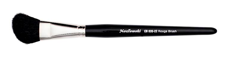 CB 635 skośny owalny, naturalne włosie
