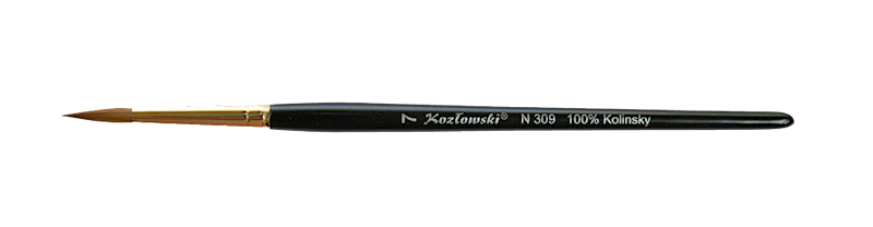 N309 nr 9 do akrylu 100% Kolinsky