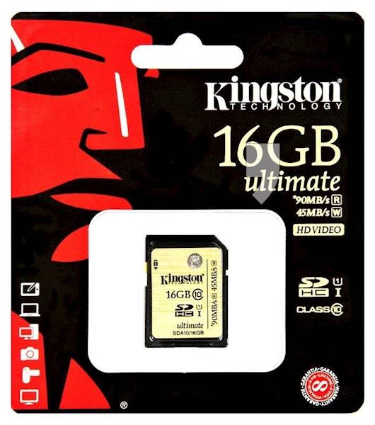 PAMIĘĆ SD 16GB KINGSTON SDA10/16GB