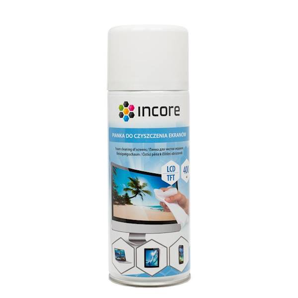 INCORE PIANKA DO CZYSZCZENIA MONITORÓW 400ML
