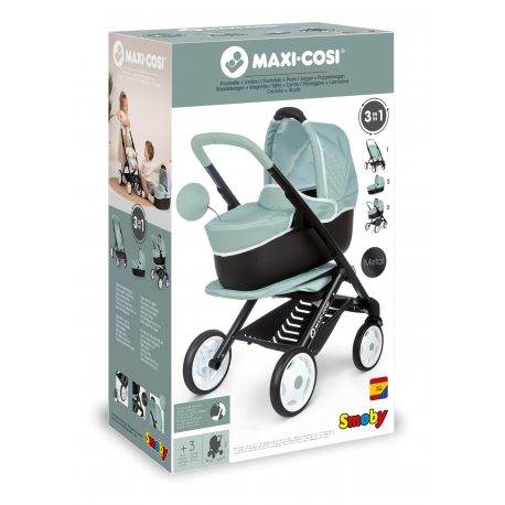 SMOBY MAXI COSI  WÓZEK 3W1 ZIELONY