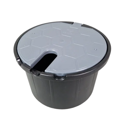 AQUABIN Studzienka POBORU WODY z zaw.3/4" Szara 