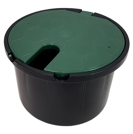 AQUABIN Studzienka POBORU WODY  z zaw.3/4" Zielona 
