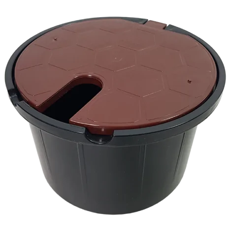AQUABIN Studzienka POBORU WODY z zaw.3/4" Brązowa