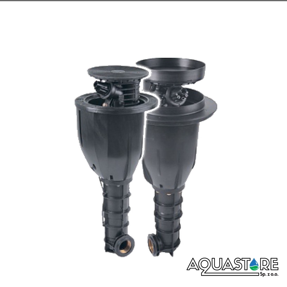 PERROT VP3 VAC –  Zraszacz wynurzalny sektorowy , dysza 20 mm, z napedem tłokowym