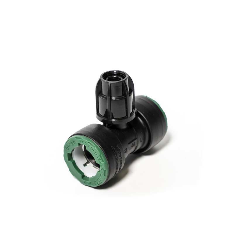 Trójnik redukcyjny PE BERGO-QLOK  25-32-25 • QLOK - Trójnik redukcyjny