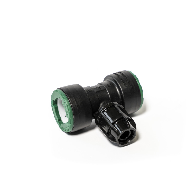 Trójnik redukcyjny PE BERGO-QLOK  25-16QJ-25 • QLOK - Trójnik redukcyjny