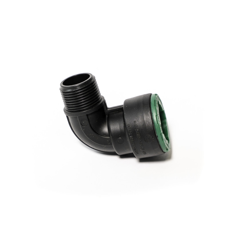Kolano 32-3/4" M PE BERGO-QLOK  