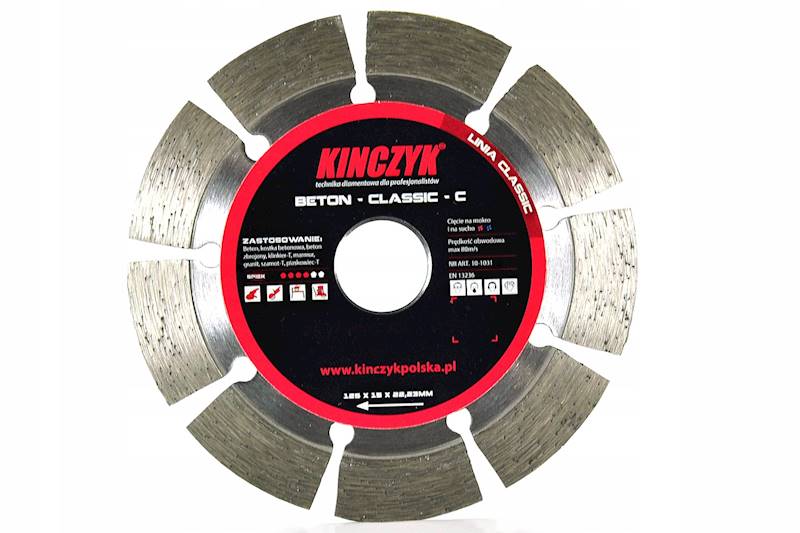 TARCZA BETON CLASSIC-C  125X15X22,23
