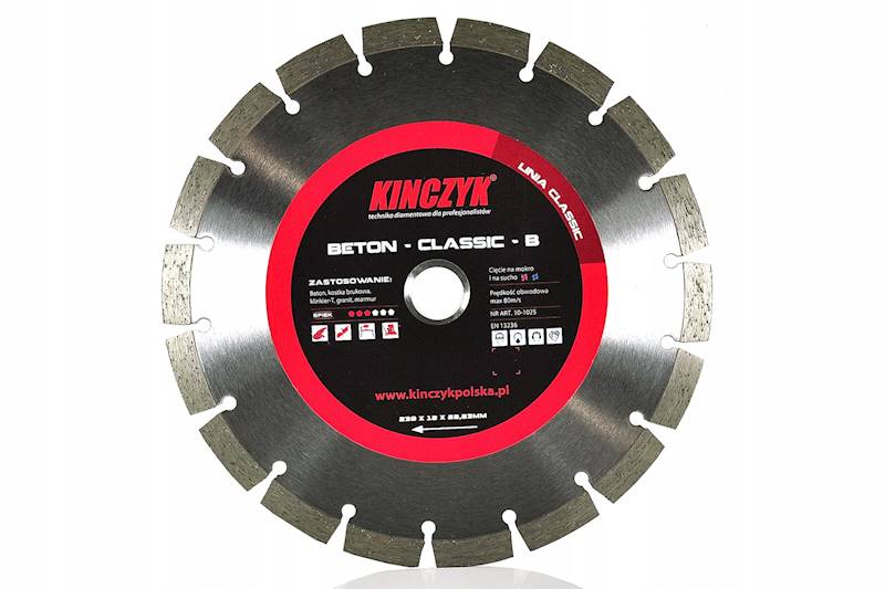 TARCZA BETON CLASSIC-B 400X12X25,4/20 
