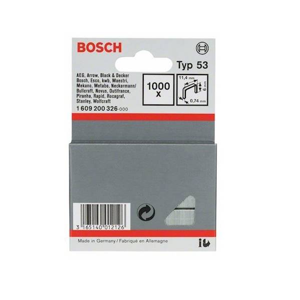 ZSZYWKI BOSCH TYP53 6MM  1000PC