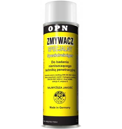 ZMYWACZ OPN ŻÓŁTY DO KONTROLI POŁĄCZEŃ SPAW