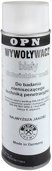WYWOŁYWACZ OPN BIAŁY DO KONTROLI POŁĄCZEŃ SPAW