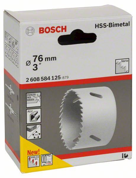 KORONKA 76MM HSS BOSCH 