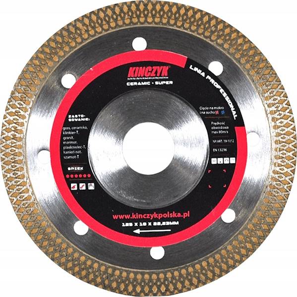 TARCZA CERAMIC-SUPER 200X10X25,4/22.23 PROFESJONAL