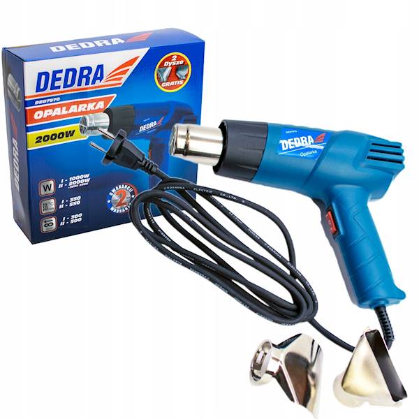 OPALARKA 2-BIEGOWA 1000W/2000W 350-550*C