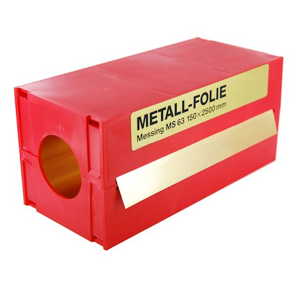 RECORD Folia mosiężna 150x2500x0,100mm