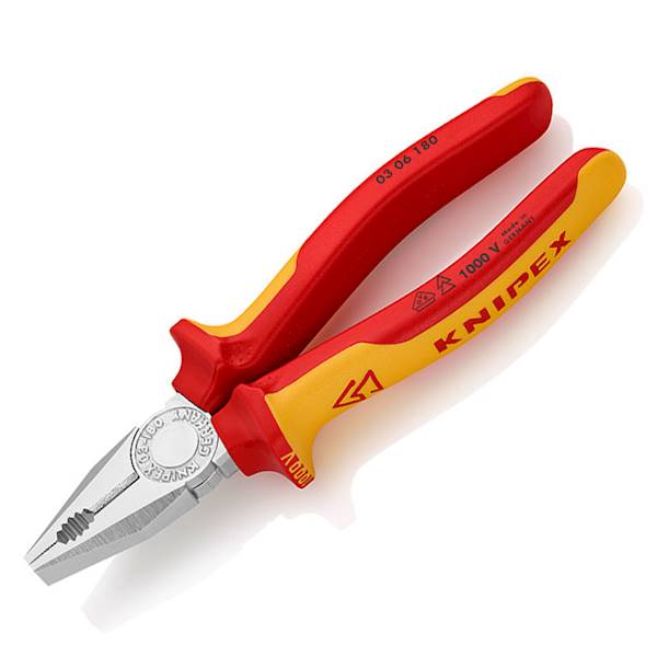 KNIPEX 03 06 180 Kombinerki uniwersalne VDE 180mm