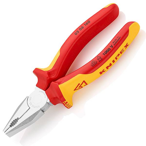 KNIPEX 03 06 160 Kombinerki uniwersalne VDE 160mm