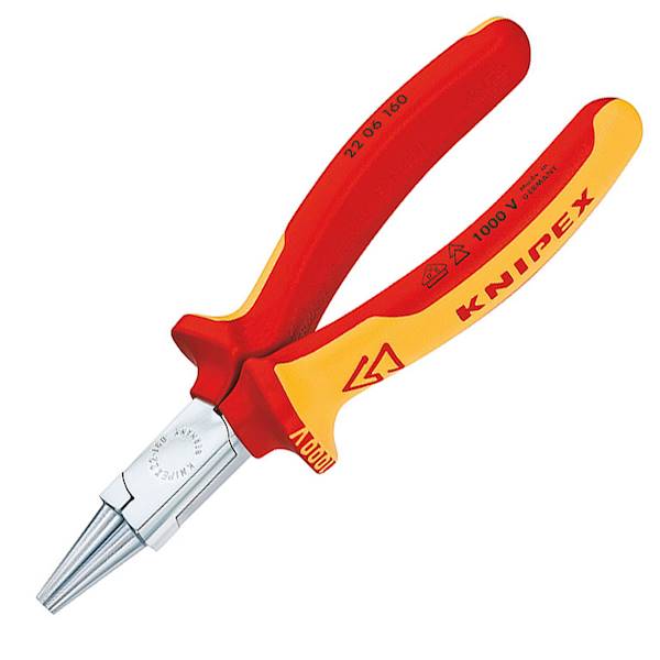 KNIPEX 22 06 160 Szczypce okrągłe VDE 160mm