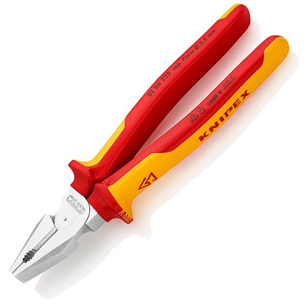 KNIPEX 02 06 225 Kombinerki uniwersalne VDE 225mm