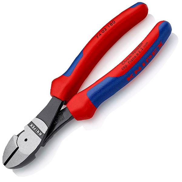 KNIPEX 74 02 180 Szczypce tnące boczne 180mm