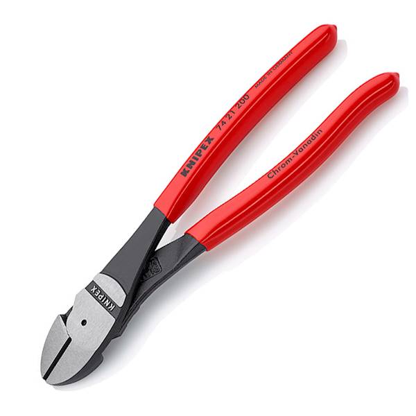 KNIPEX 74 21 200 Szczypce tnące boczne wygięte 200