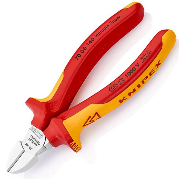KNIPEX 70 06 140 Szczypce tnące boczne VDE 140mm