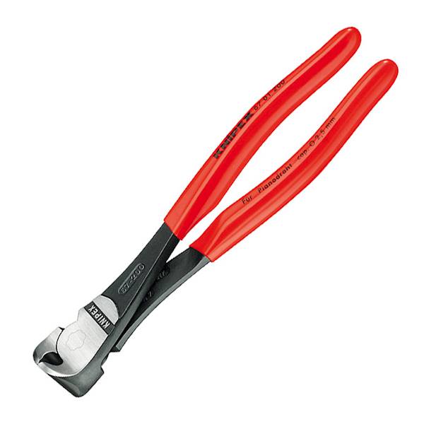 KNIPEX 67 01 160 Szypce tnące czołowe 160mm