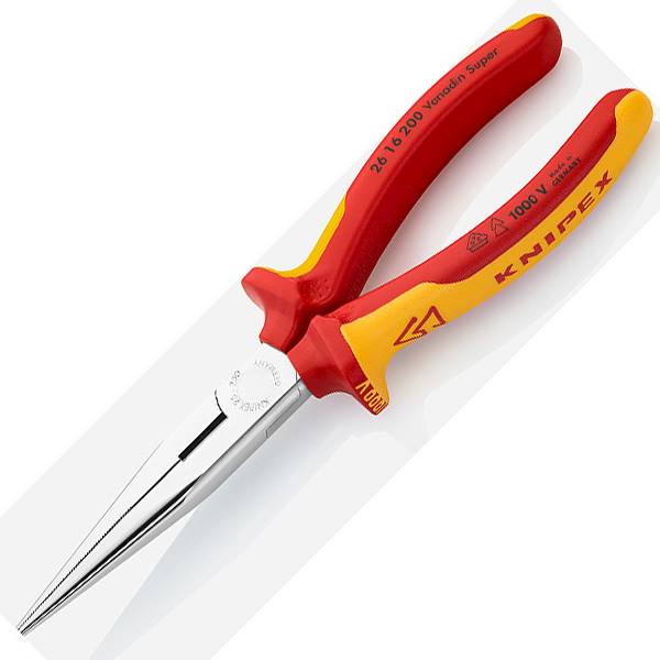 KNIPEX 26 16 200 Szczypce tnące półokrągłe 200 VDE
