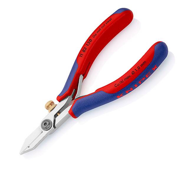 KNIPEX 11 82 130 Nożyce do ściągania izolacji 130