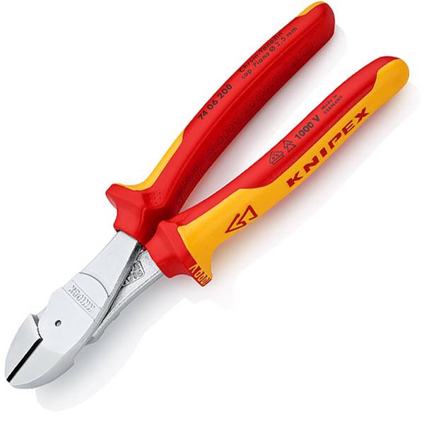 KNIPEX 74 06 200 Szczypce tnące boczne VDE 200mm