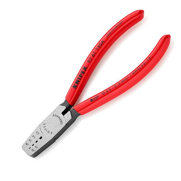 KNIPEX 97 61 145 A Szczypce do zagniatania tulejek