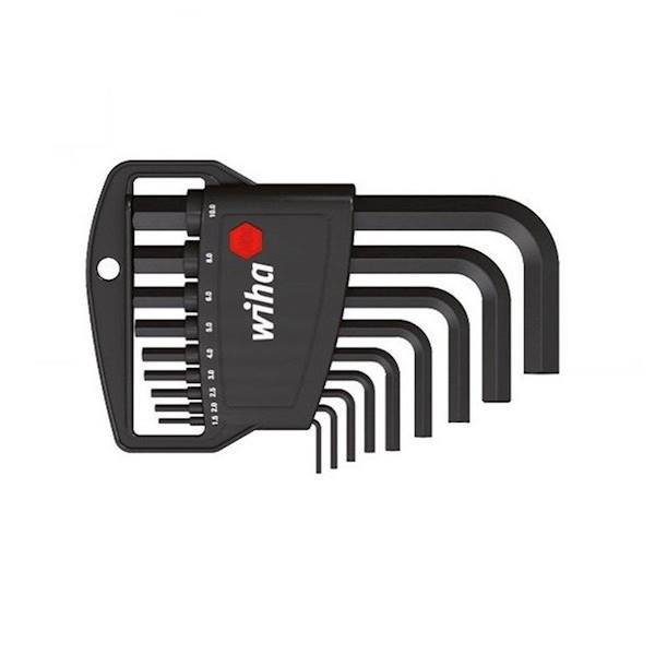 WIHA 350H9 Zestaw imbusów krótkich 1,5-10mm