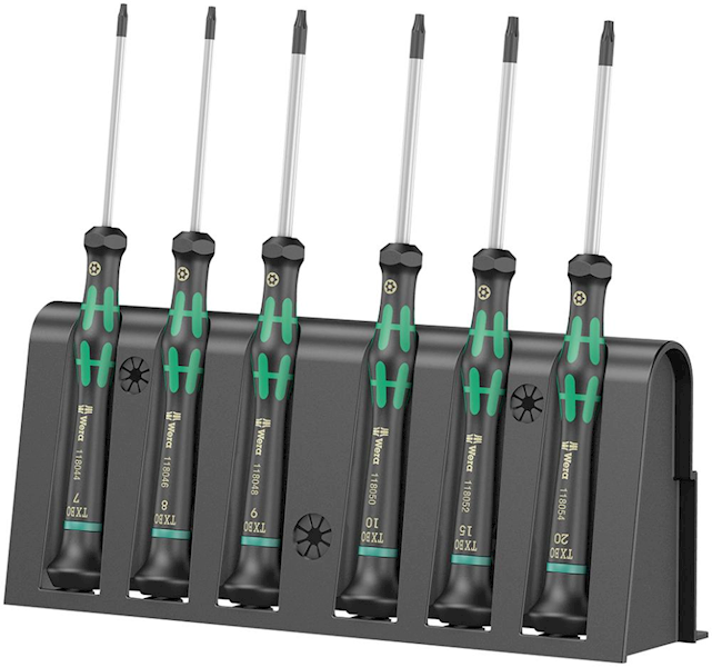 Wkrętaki precyzyjne TORX TTX7-20 MICRO 2067/6 WERA
