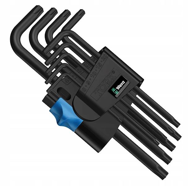 Klucze TORX "L" TX8-40 WERA 967/9