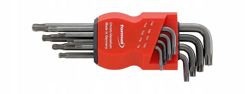 ZESTAW KLUCZY TORX T9-T40  FORMAT