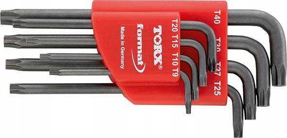 ZESTAW KLUCZY TORX z otworem T9-T40 FORMAT