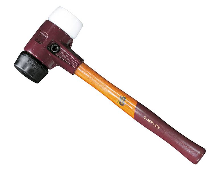 Młotek brukarski NYLON/GUMA 80mm HALDER SIMPLEX