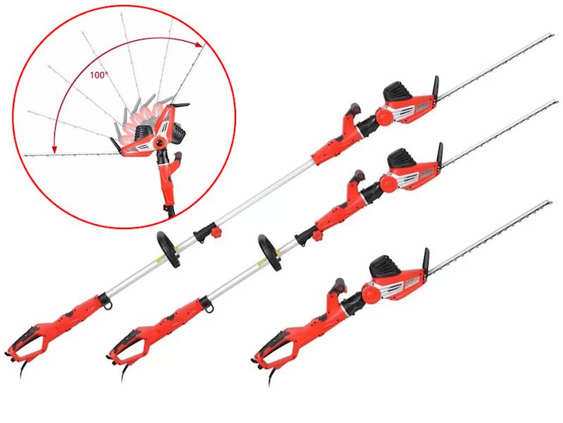 Sekator teleskopowy 2,8m nożyce 51cm 750W 