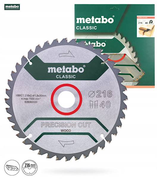 PIŁA TARCZOWA 216 40WZ METABO
