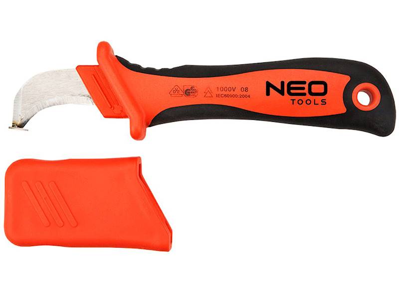 Nóż monterski do izolacji VDE 1000V 190mm NEO