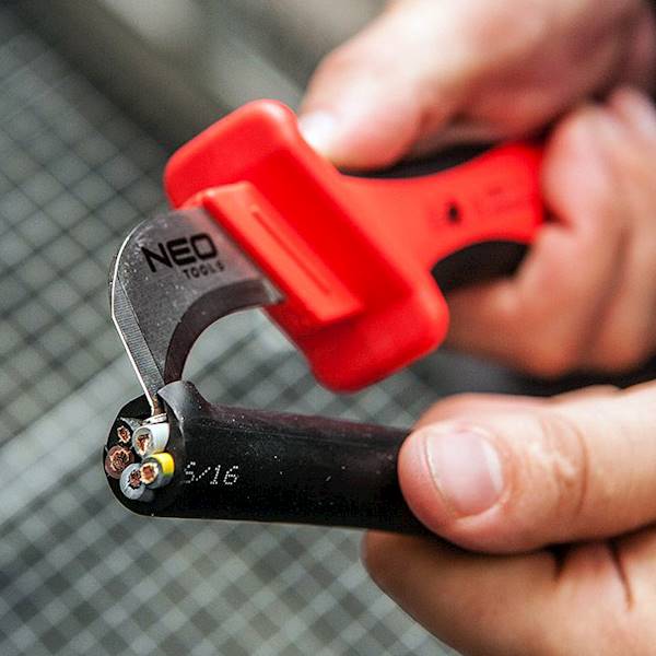 Nóż monterski do izolacji VDE 1000V 190mm NEO