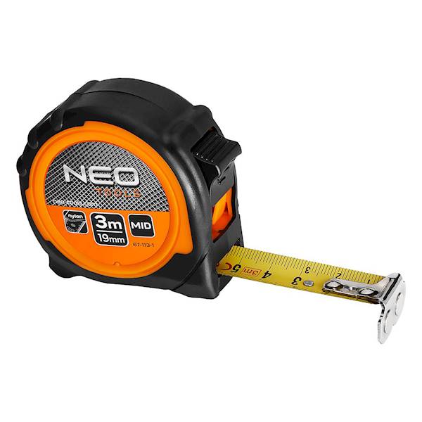 Miara zwijana 3m/19mm magnetyczna NEO