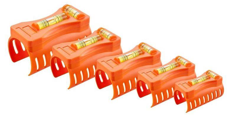 POZIOMNICE DO RUR 1/2"-2" / ZESTAW 4 SZT.